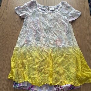 Anthropologie HD in Paris short dress. Ombré overlay. Size 6